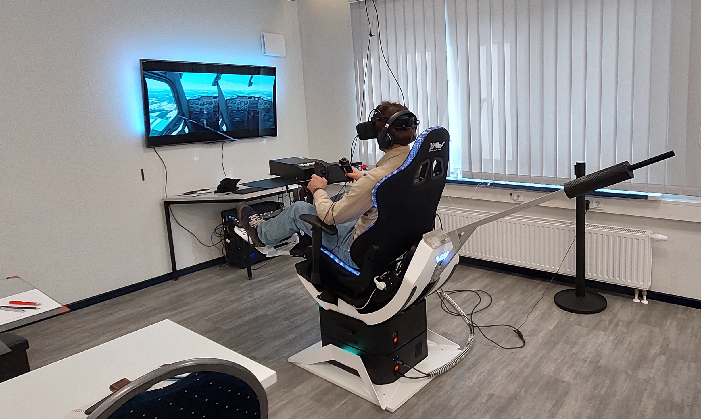 Bild vom Simulator in Rendsburg